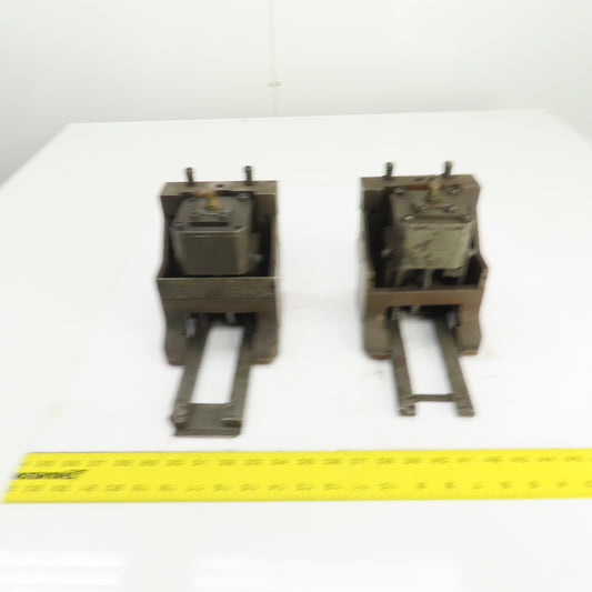 Amada LCE 645 Laser Cutter Sheet Metal Material Feed Clamp Parts/Repair Lot/2