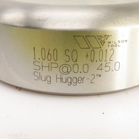 Amada Wilson Slug Hugger-2 1.020" Square Hole Punch & Die 1.060SQ +0.012