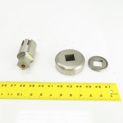 Amada Wilson Slug Hugger-2 1.020" Square Hole Punch & Die 1.060SQ +0.012