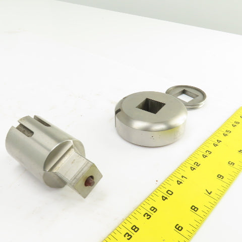 Amada Wilson Slug Hugger-2 1.020" Square Hole Punch & Die 1.060SQ +0.012