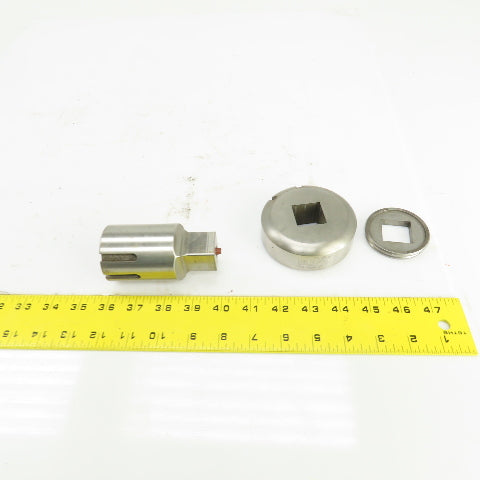 Amada Wilson Slug Hugger-2 1.020" Square Hole Punch & Die 1.060SQ +0.012