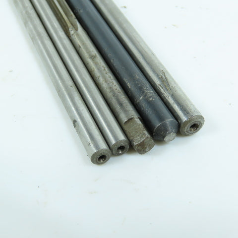 Misc. 3/16", 13/64", 1/4" Morse Taper Chucking Reamer MT1 Shank Lot/4