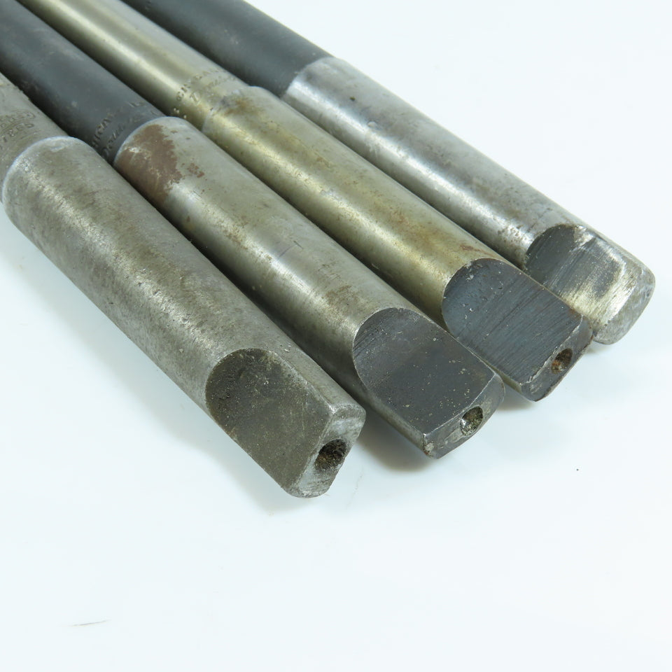 Misc. 21/32", 11/16", 23/32", 13/16" Morse Taper Chucking Reamer MT2 Shank Lot/4