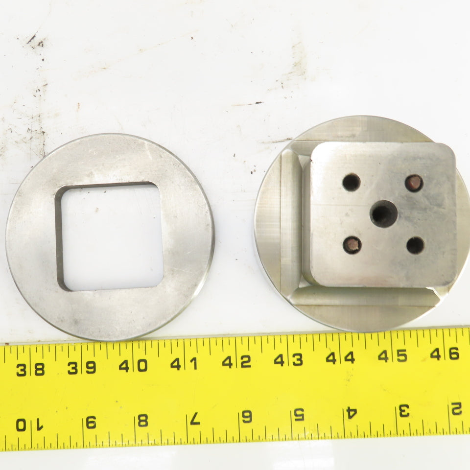 Amada Thick Turret Square Punch 2.000" & Stripper Plate 2.020