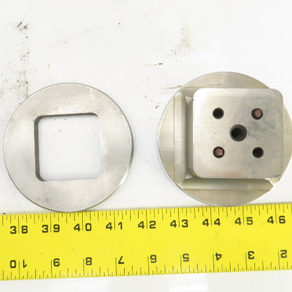 Amada Thick Turret Square Punch 2.000" & Stripper Plate 2.020