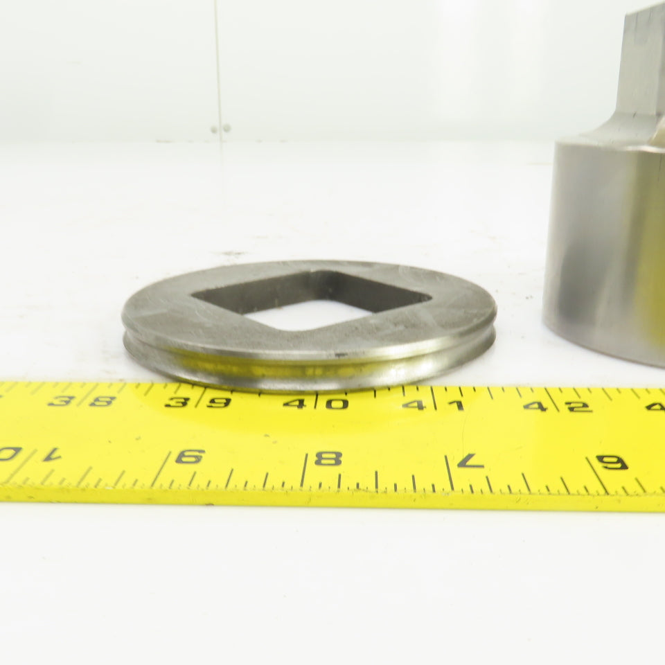Amada Thick Turret Square Punch 2.000" & Stripper Plate 2.020