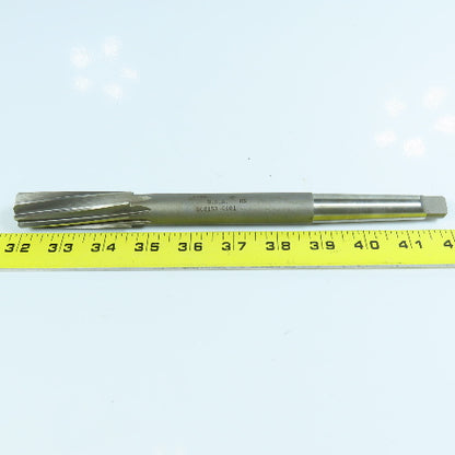 Cleveland .8790" Morse Taper Chucking Reamer MT3 Shank 2-5/8" LOC 10" OAL