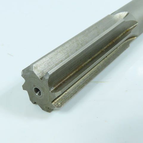 Morse 31/32" Chucking Reamer Straight 8 Flute MT3 Shank 2-5/8" LOC 10" OAL