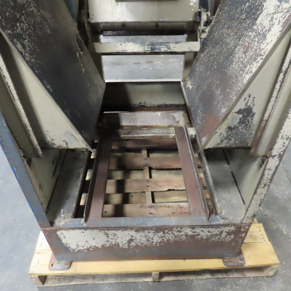 Rampe TC-1 V Conical Tilting Abrasive Media Tumbler 480V 3Ph 12" x 17"D Barrel