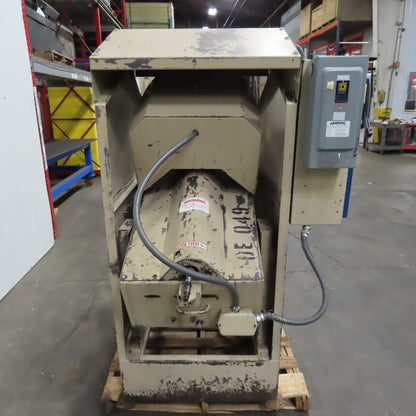 Rampe TC-1 V Conical Tilting Abrasive Media Tumbler 480V 3Ph 12" x 17"D Barrel