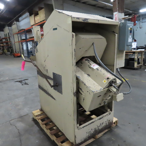 Rampe TC-1 V Conical Tilting Abrasive Media Tumbler 480V 3Ph 12" x 17"D Barrel