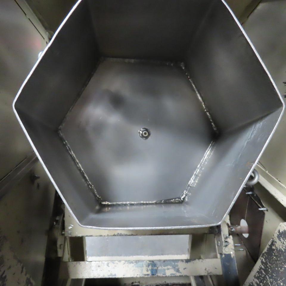 Rampe TC-1 V Conical Tilting Abrasive Media Tumbler 480V 3Ph 12" x 17"D Barrel
