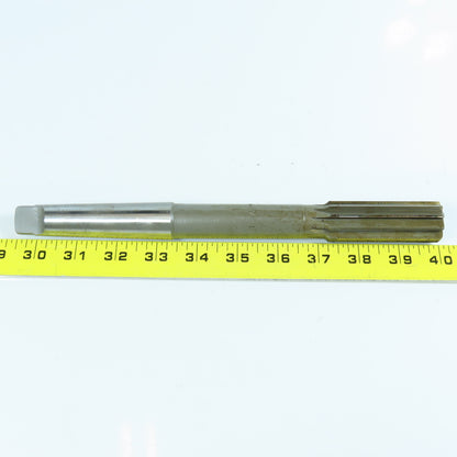1-1/32" HSS Chucking Reamer Straight 8 Flute MT3 Shank 2-3/4" LOC 10-1/2" OAL
