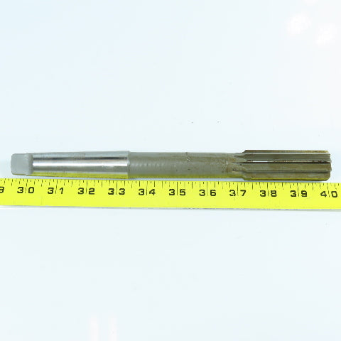 1-1/32" HSS Chucking Reamer Straight 8 Flute MT3 Shank 2-3/4" LOC 10-1/2" OAL