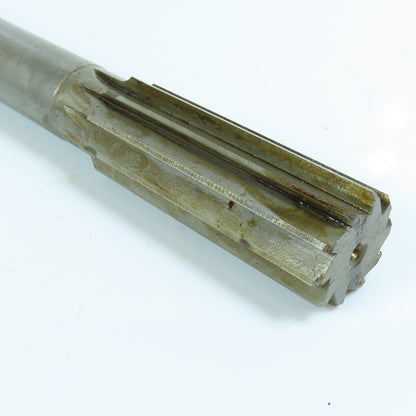 1-1/32" HSS Chucking Reamer Straight 8 Flute MT3 Shank 2-3/4" LOC 10-1/2" OAL