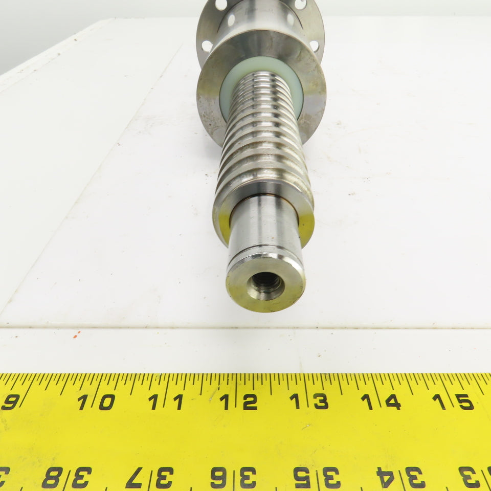NTN BS4012FK 12.5mm Pitch 40mm OD Single Start Ball Screw & Nut 17" Screw Length