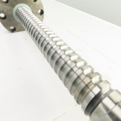 NTN BS4012FK 12.5mm Pitch 40mm OD Single Start Ball Screw & Nut 17" Screw Length