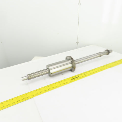 NTN BS4012FK 12.5mm Pitch 40mm OD Single Start Ball Screw & Nut 17" Screw Length