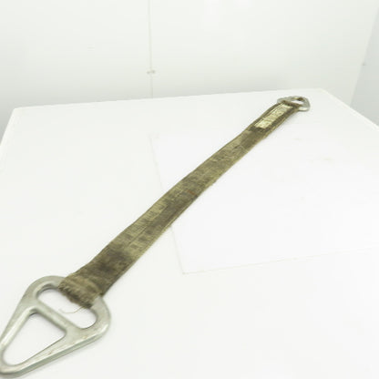 Safeway Nylon Web Sling 53" L x 3" W 17.800LB Basket 8900LB Vertical