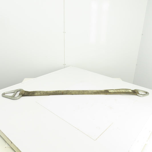 Safeway Nylon Web Sling 53" L x 3" W 17.800LB Basket 8900LB Vertical