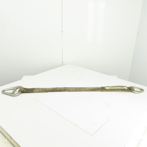 Safeway Nylon Web Sling 53" L x 3" W 17.800LB Basket 8900LB Vertical
