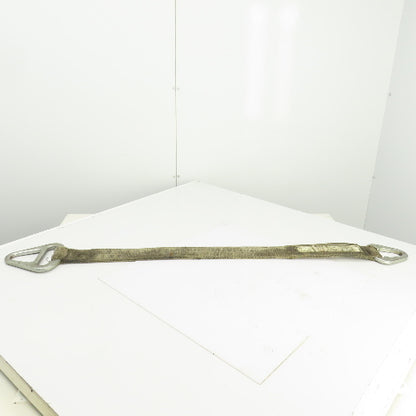 Safeway Nylon Web Sling 53" L x 3" W 17.800LB Basket 8900LB Vertical