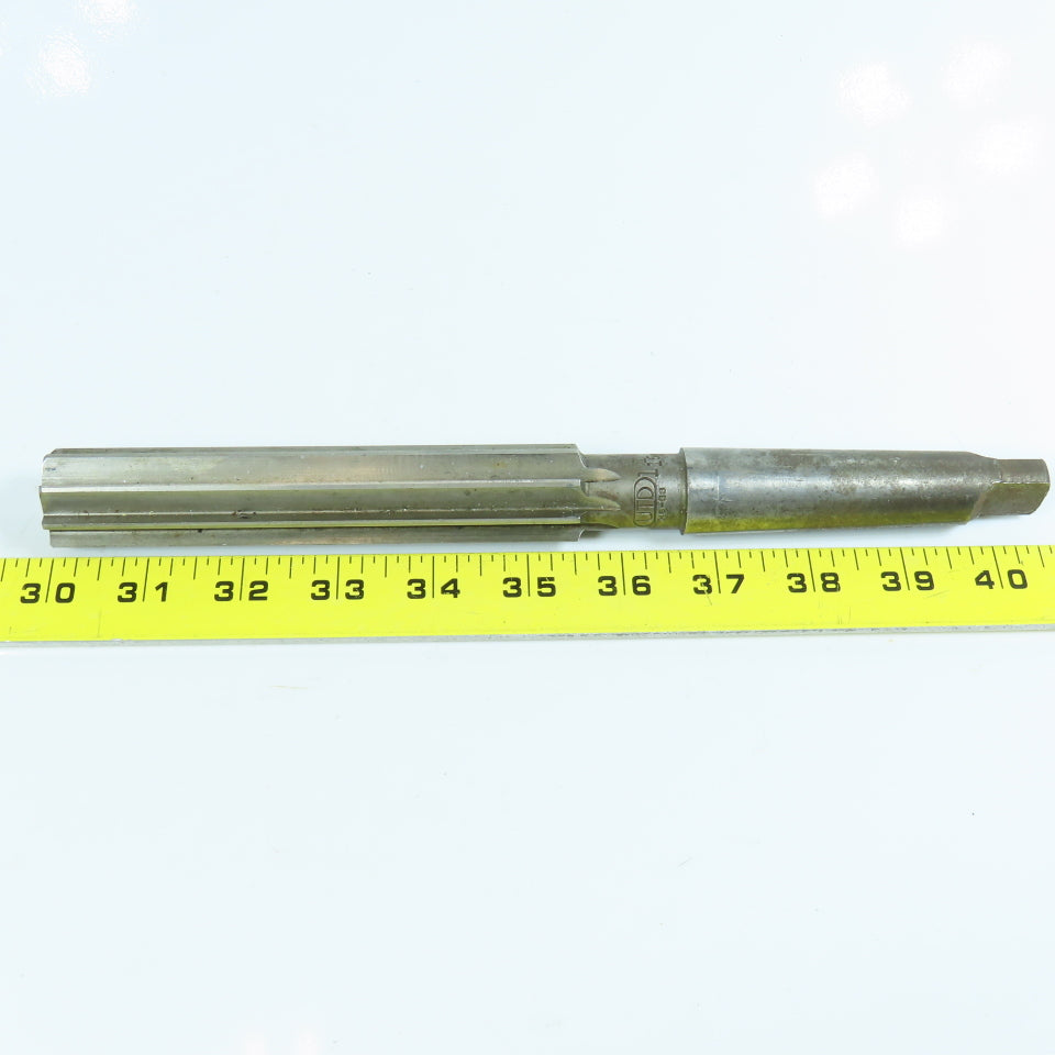 UTD 1-1/16" Chucking Reamer Straight 8 Flute MT3 Shank 5-1/2" LOC 10-1/2" OAL