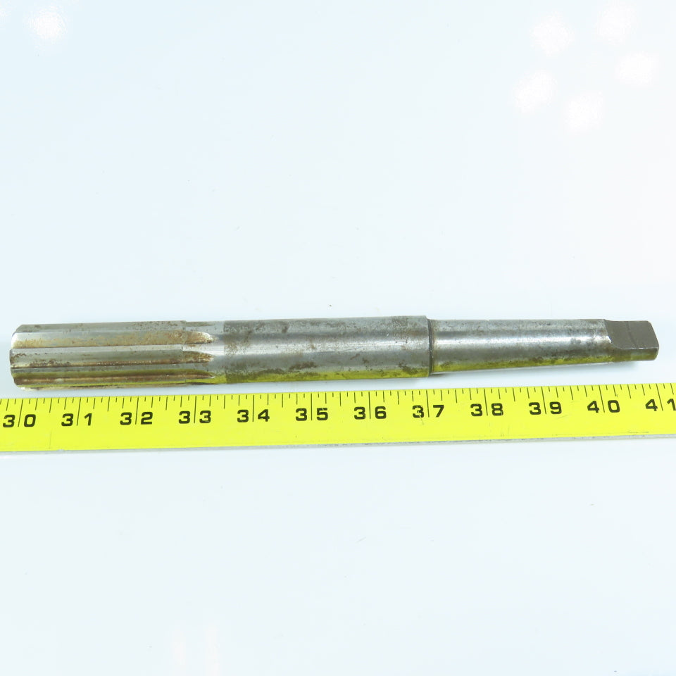 Cleveland 1-5/32" hucking Reamer Straight 8 Flute MT3 Shank 5-1/2"LOC 10-1/2"OAL
