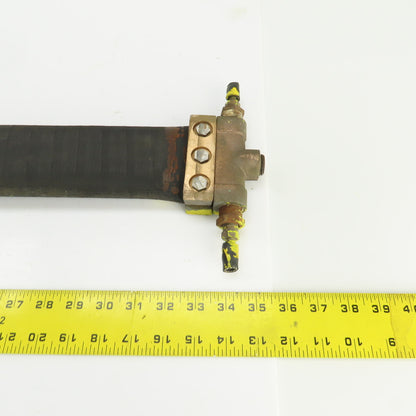 Gravity Conveyor Roller Stop Brake Pneumatic Air Bag 26" Long x 3" Wide