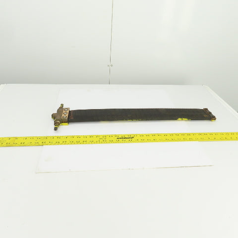 Gravity Conveyor Roller Stop Brake Pneumatic Air Bag 26" Long x 3" Wide