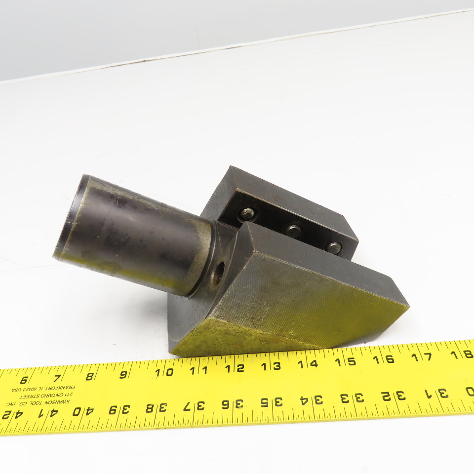 HT-406A VDI 60 Boring Bar Tool Holder Coolant Fed 4-7/8" Projection 1-3/8" Slot