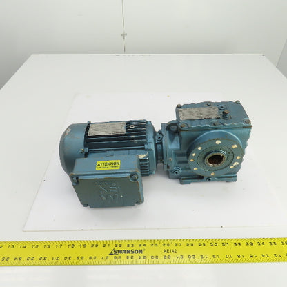Sew-Eurodrive SA57DT60M4 47.32:1 Ratio Gear Reducer 1HP 3PH 6.3-38RPM Out