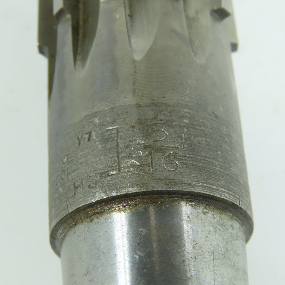 GTD 1-3/16" Chucking Reamer Straight 10 Flute MT3 Shank 6" LOC 11-1/8" OAL