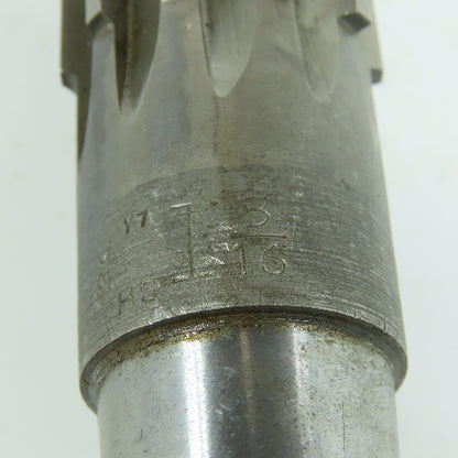 GTD 1-3/16" Chucking Reamer Straight 10 Flute MT3 Shank 6" LOC 11-1/8" OAL