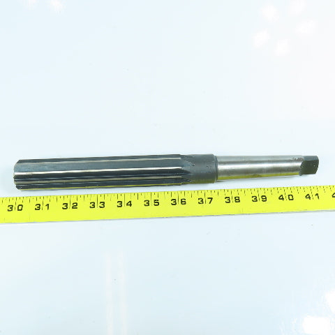 Chicago 1-3/16" Chucking Reamer Straight 10 Flute MT3 Shank 6" LOC 11-1/8" OAL