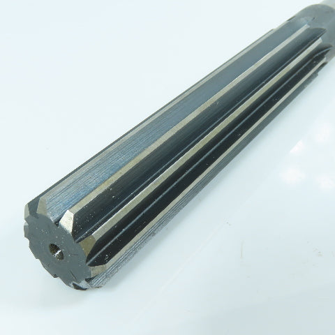 Chicago 1-3/16" Chucking Reamer Straight 10 Flute MT3 Shank 6" LOC 11-1/8" OAL