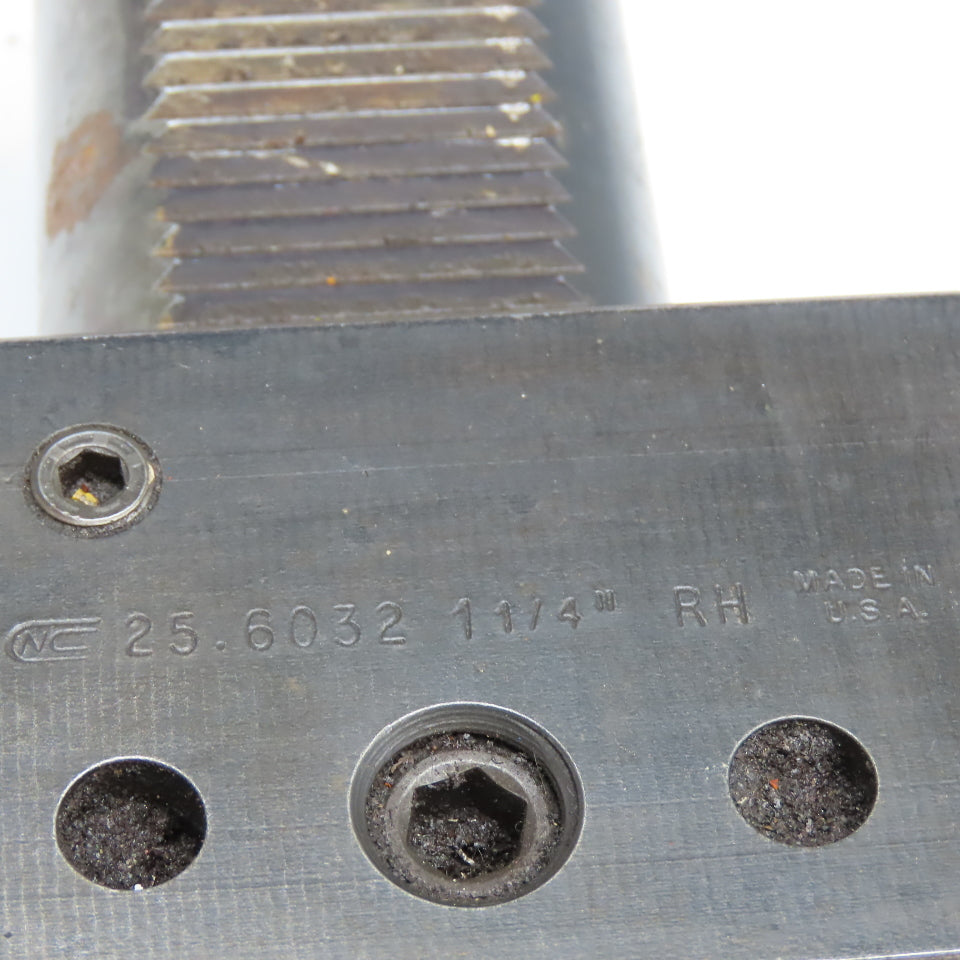 Global CNC 25.6032 VDI 60 Shank 11/4" Right Hand Tool Holder Coolant Fed