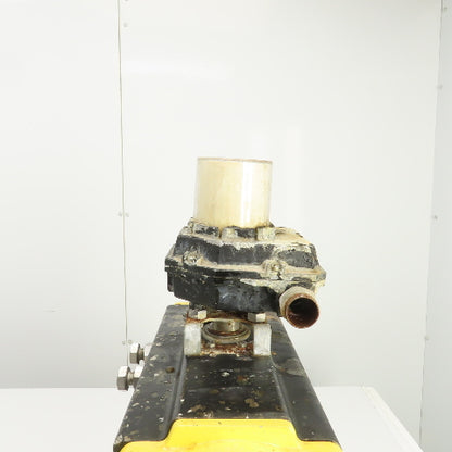 Sharpe Pneumatic Valve Actuator W/Sharpe 4 Way Stainless Steel Valve