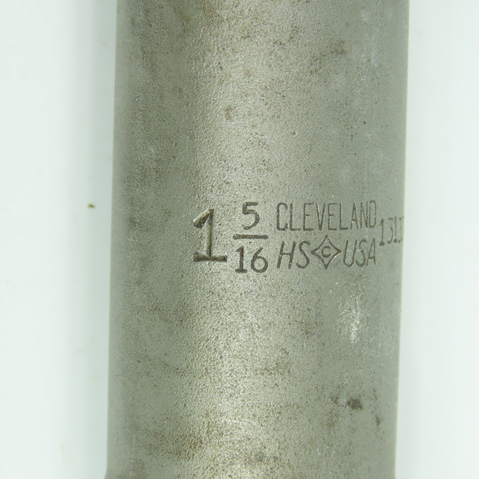 Cleveland 1-5/16" Chucking Reamer Spiral 10 Flute MT4 Shank 11-1/2" OAL