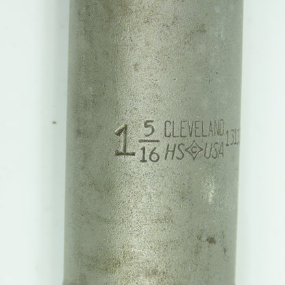 Cleveland 1-5/16" Chucking Reamer Spiral 10 Flute MT4 Shank 11-1/2" OAL