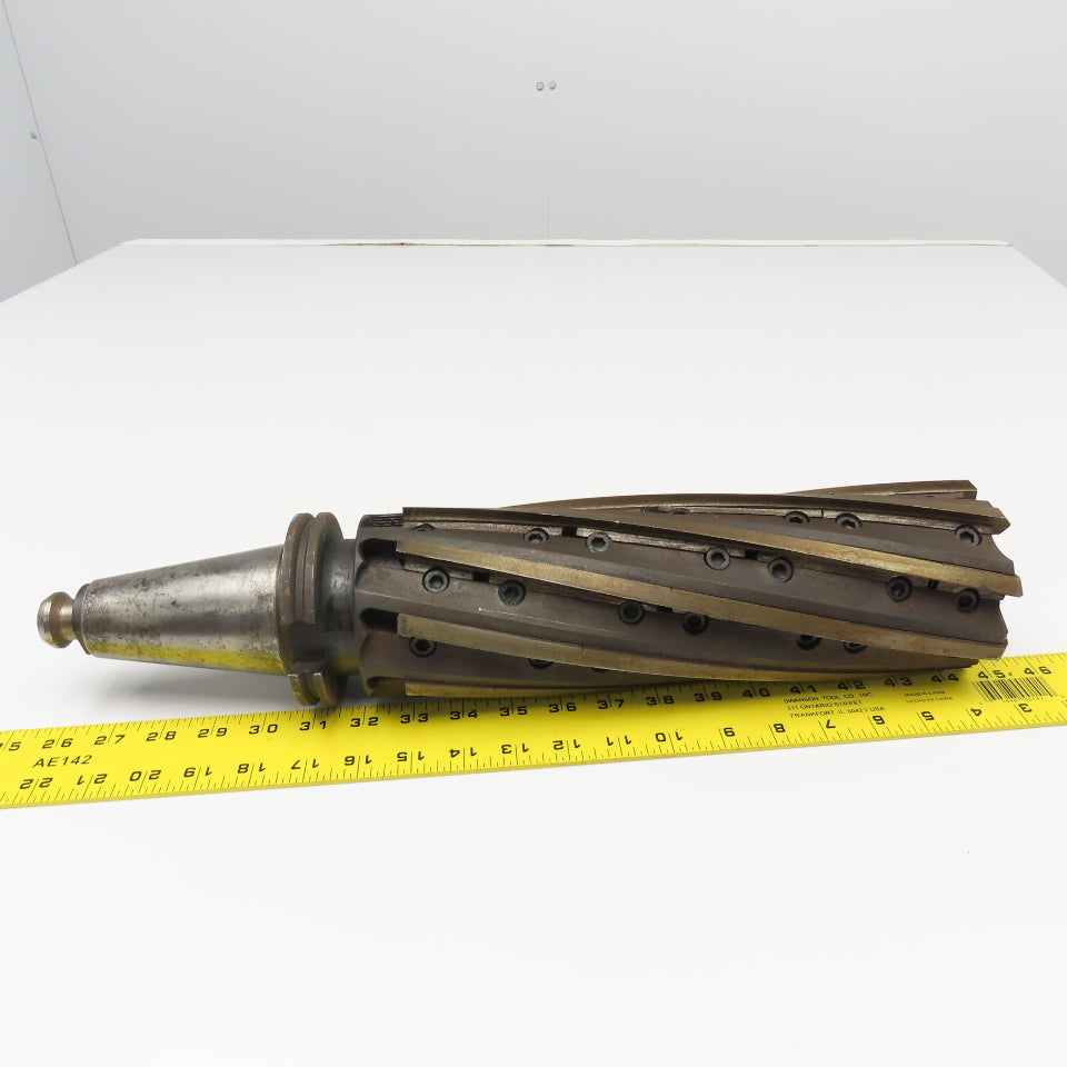 Ingersoll 92-522635 20E401148 CAT 50 Shank 4" OD 8 Flute Spiral End Mill 19" OAL