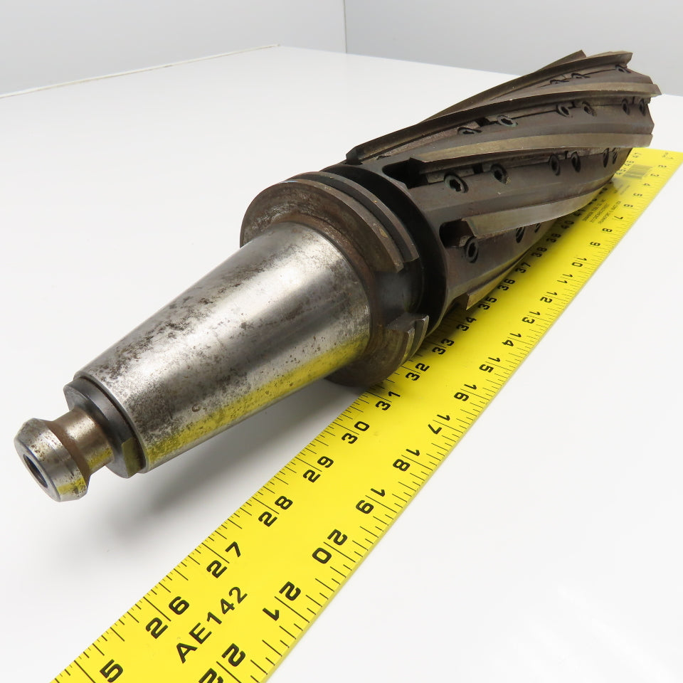 Ingersoll 92-522635 20E401148 CAT 50 Shank 4" OD 8 Flute Spiral End Mill 19" OAL