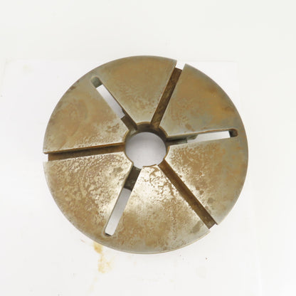 D1-8 Camlock 6 Pin Lathe Spindle Mounting Plate 15" OD W/1-1/4" T-Slots