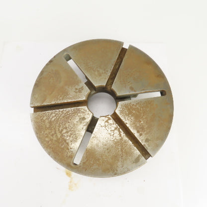 D1-8 Camlock 6 Pin Lathe Spindle Mounting Plate 15" OD W/1-1/4" T-Slots