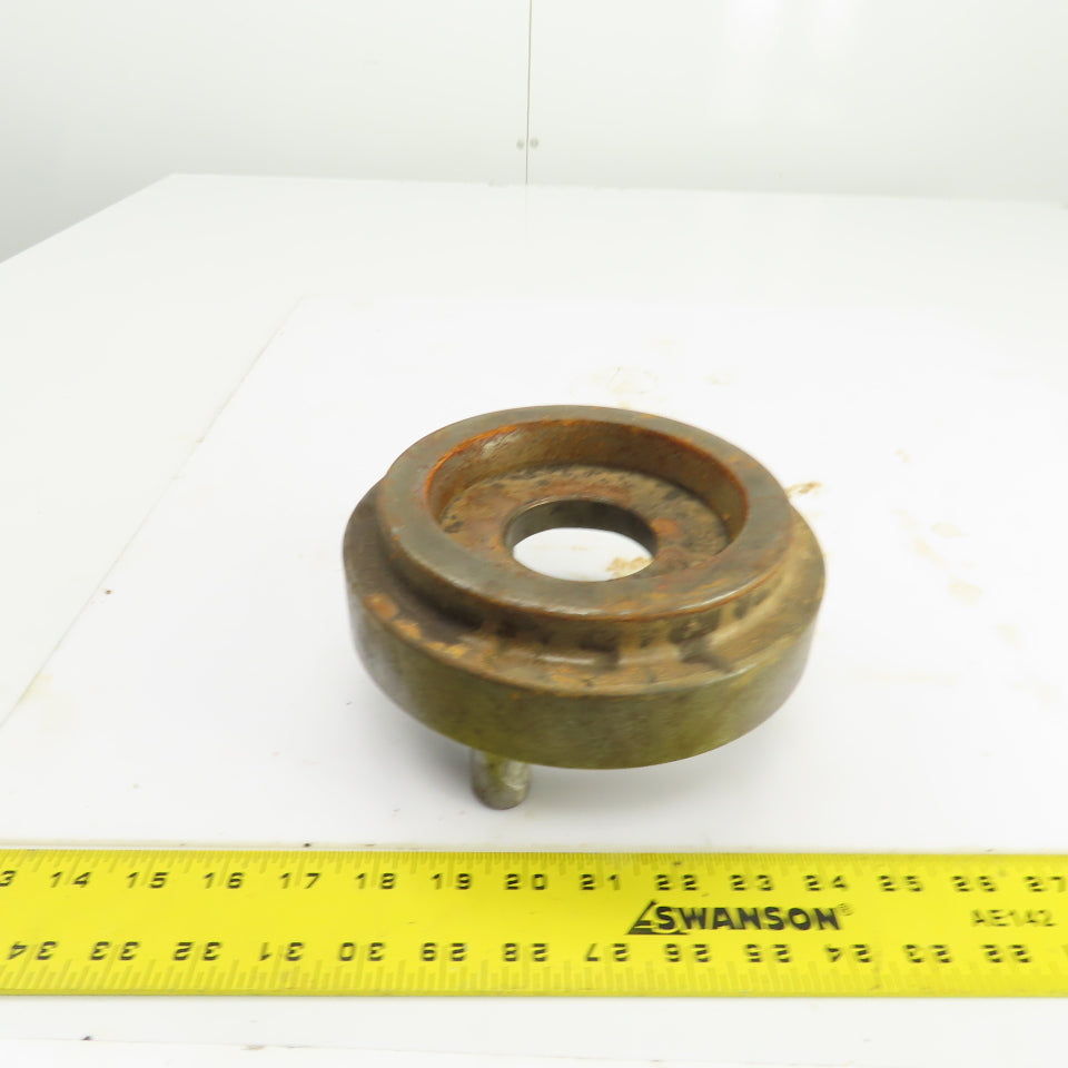 D1-5 Camlock 3 Pin Lathe Spindle Mounting Plate 7-1/8" OD W/	Thru Hole 2.345