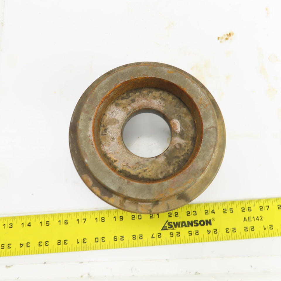 D1-5 Camlock 3 Pin Lathe Spindle Mounting Plate 7-1/8" OD W/	Thru Hole 2.345