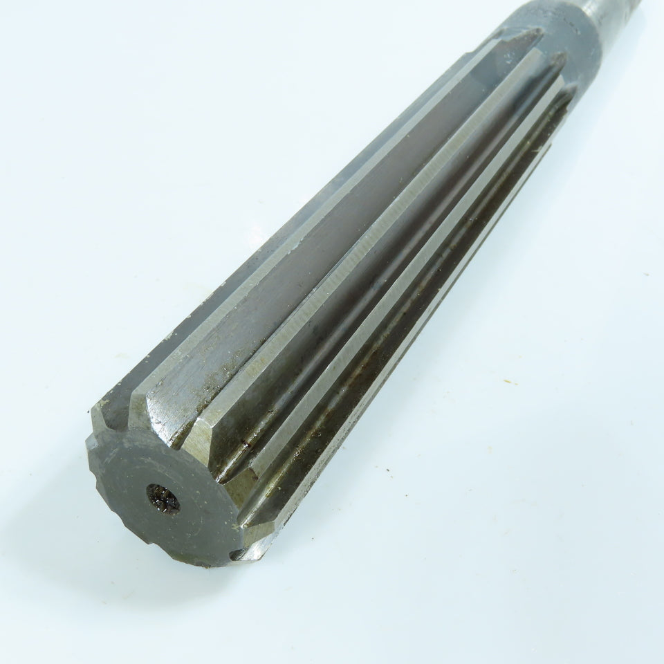 W&B 1-3/8" Chucking Reamer Straight 10 Flute MT4 Shank 6-3/8" LOC 12-3/4" OAL
