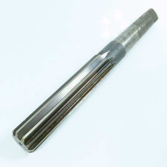 W&B 1-3/8" Chucking Reamer Straight 10 Flute MT4 Shank 6-3/8" LOC 12-3/4" OAL