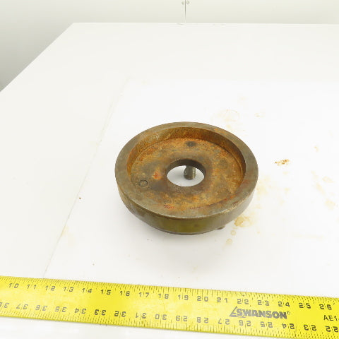 D1-5 Camlock 3 Pin Lathe Spindle Mounting Plate 8" OD W/	Thru Hole 2.345