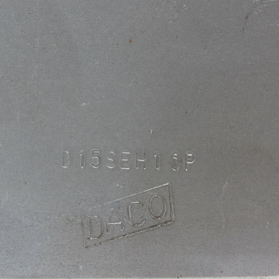 Daco D15SEH10P Workholding Soft Jaws Serrated Key 2-1/2" x 6-1/2" x 4" Set Of 3